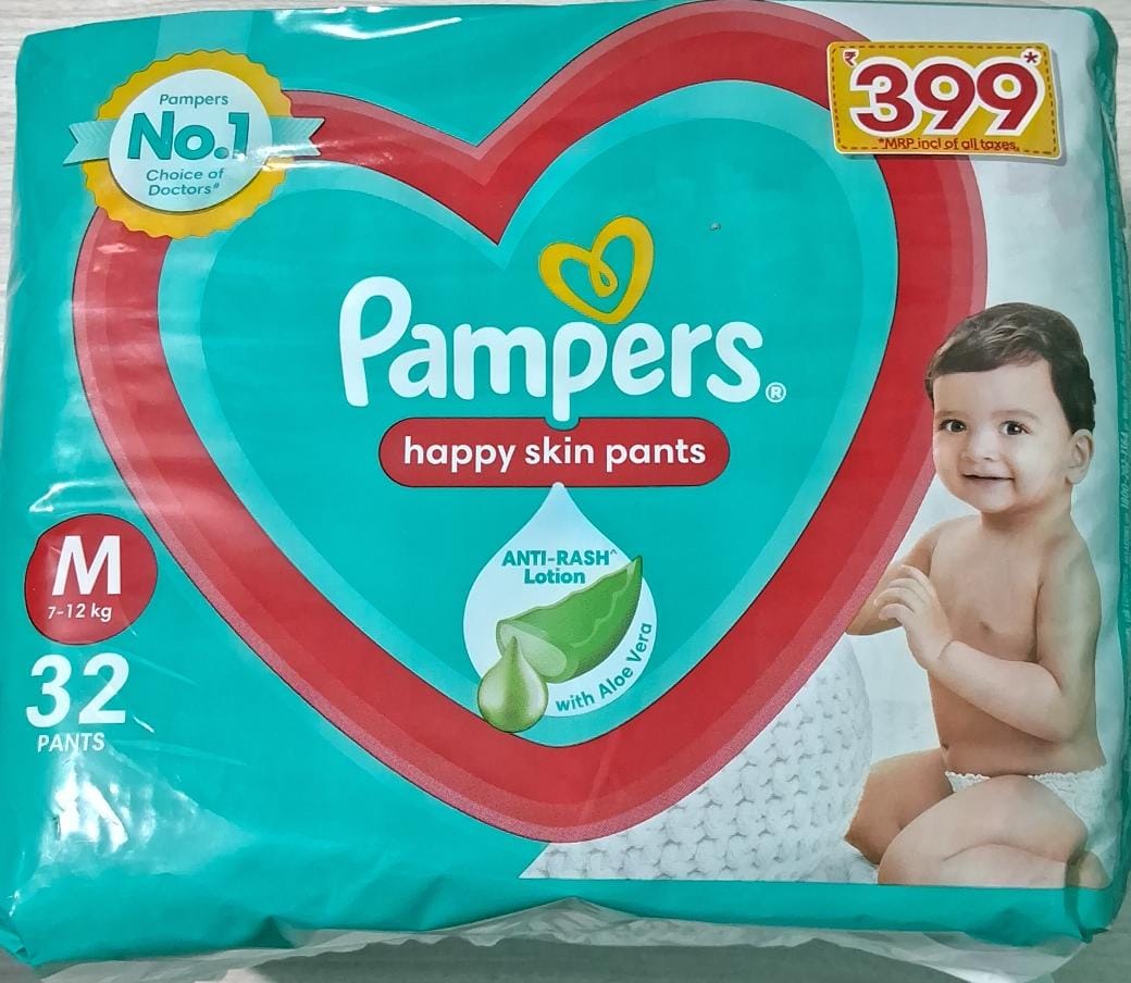 Pamper M 32pants 7-12kg